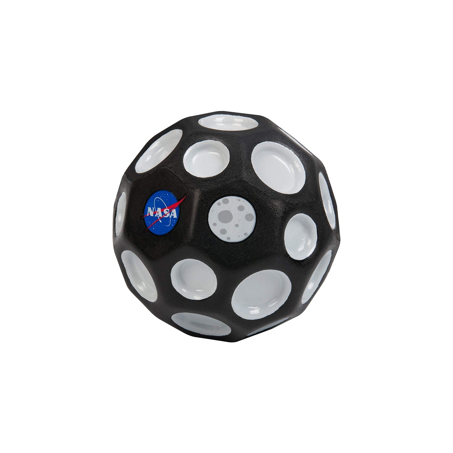 Waboba Nasa Moon Ball – Ultra High-Bounce Toy with Pop Sound (Color May Vary)