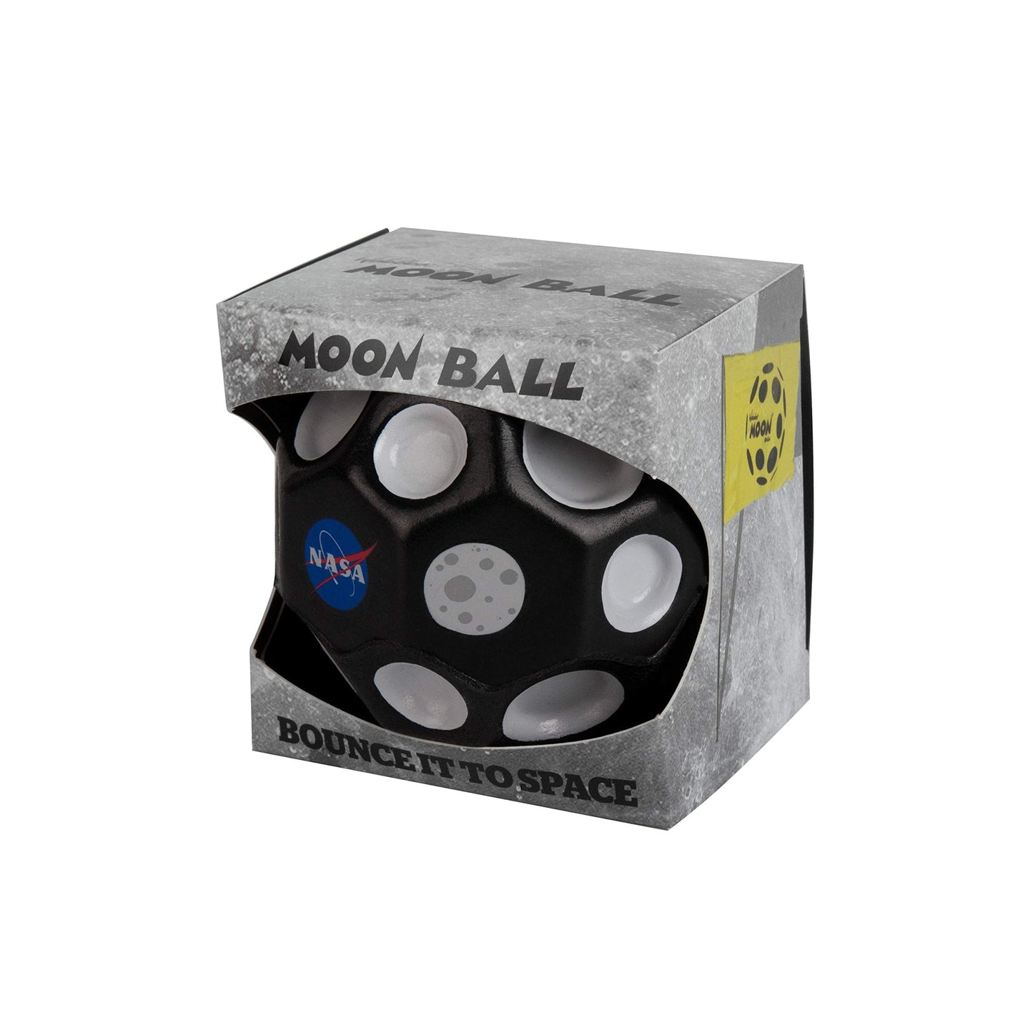 Waboba Nasa Moon Ball – Ultra High-Bounce Toy with Pop Sound (Color May Vary)