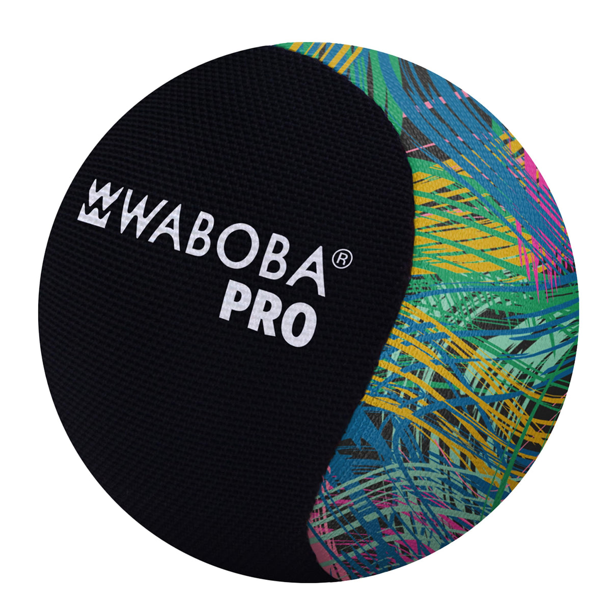 Waboba Pro Water Bouncing Ball with Added Grip – Skips on Water (Sweden-Invented) | Colorful Lines
