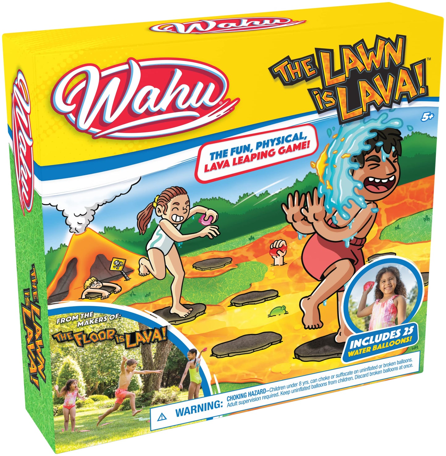 WAHU The Lawn is Lava – Outdoor Water Balloon Game for Kids 5+ (25 Balloons)