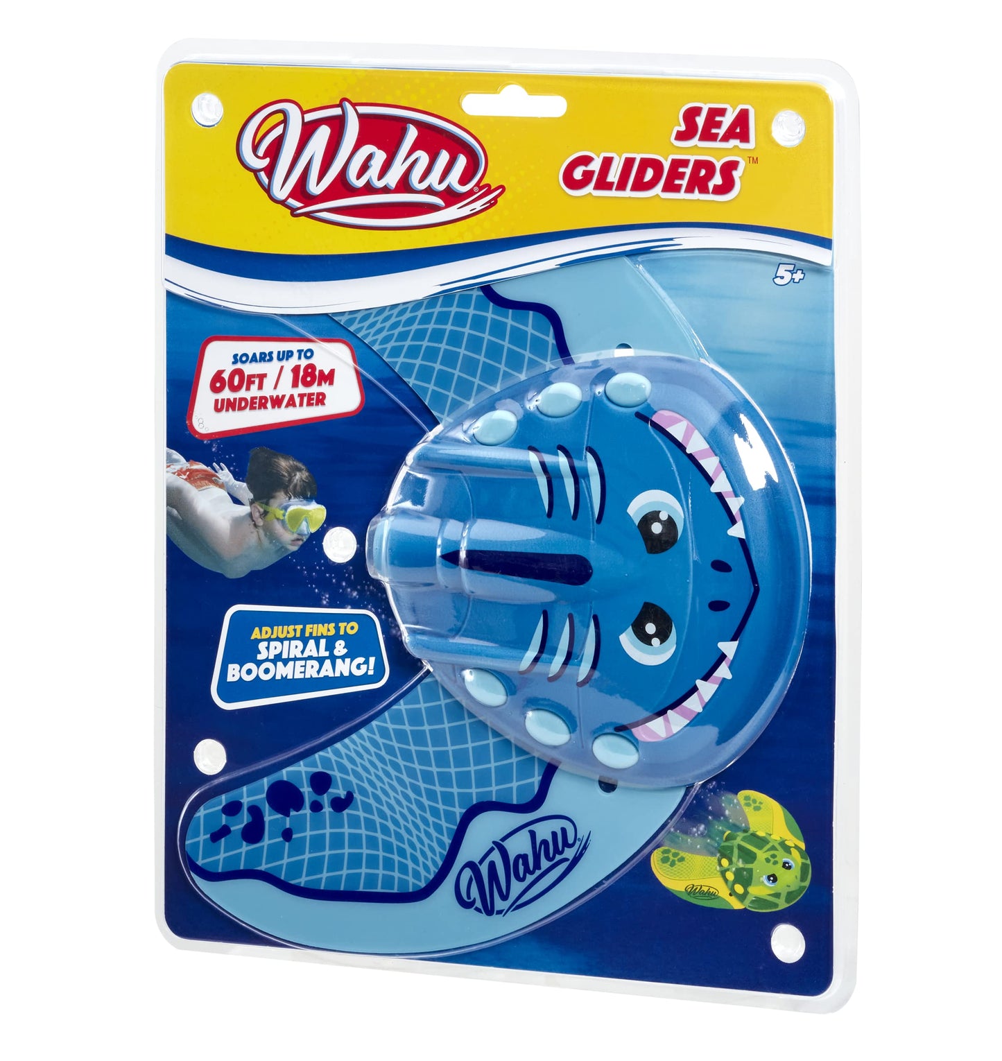 WAHU Sea Gliders Shark – Self-Propelled, Battery-Free Underwater Pool Toy