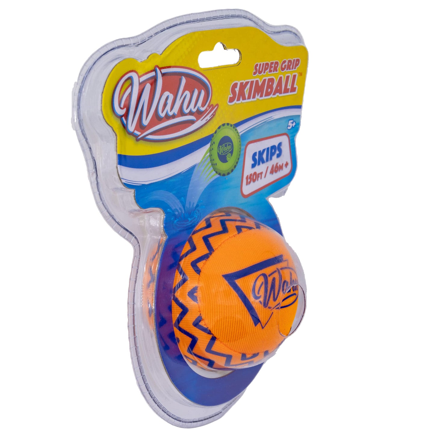 Wahu Super Grip Skimball – Waterproof Water Skipping Ball for Pool & Beach