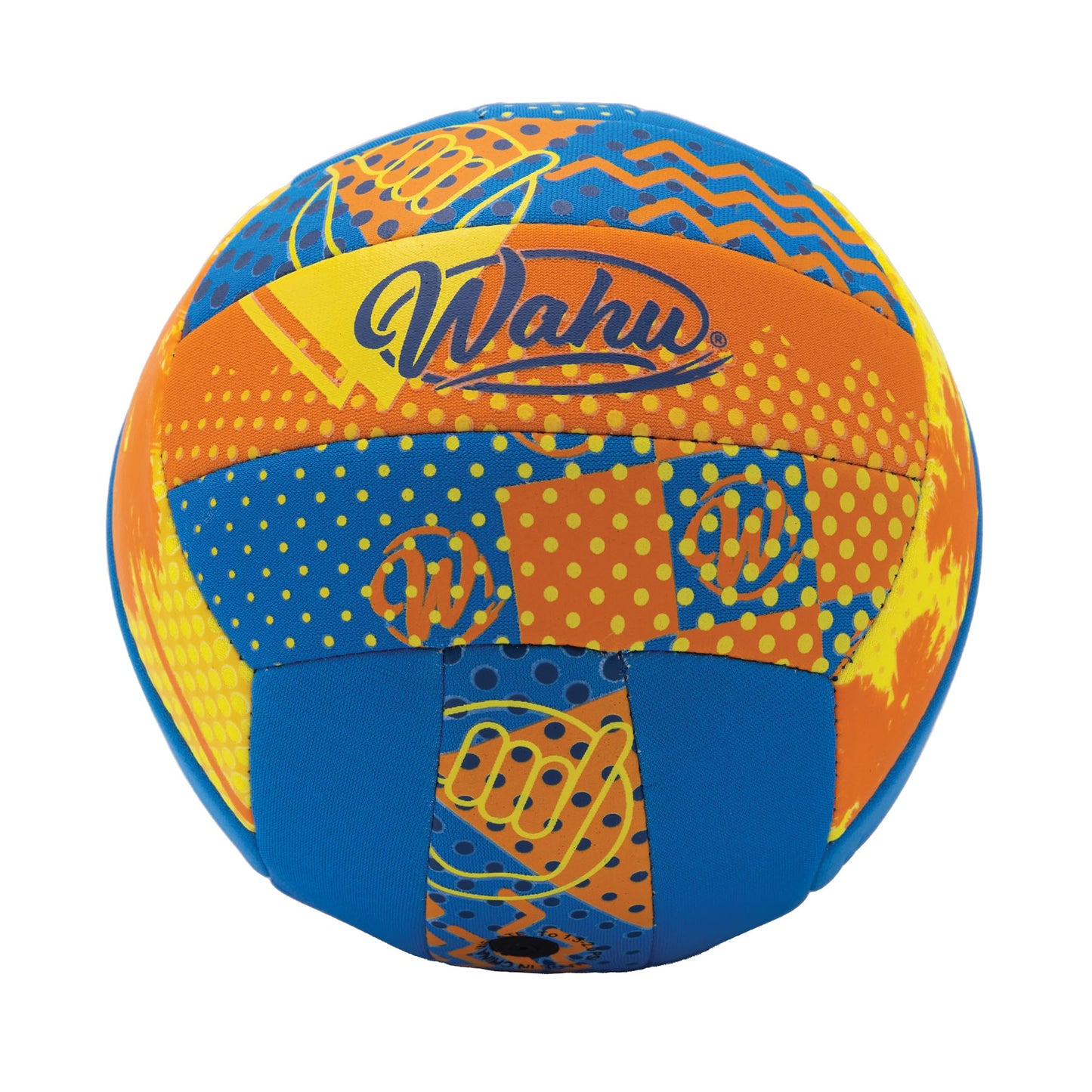 Wahu 100% Waterproof All-Purpose Ball — 6.5-inch Outdoor Pool & Beach Sports Ball (Orange)