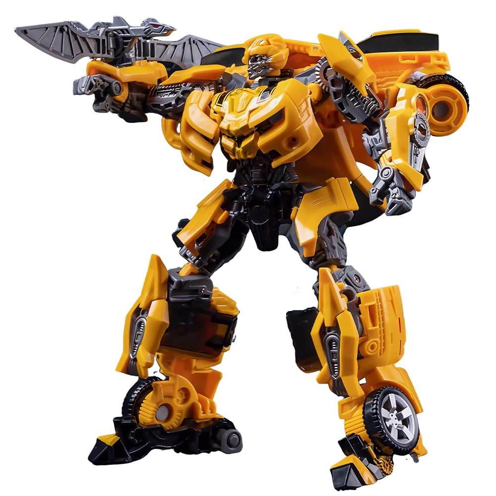 WAIKYTOY Deformation Toy – 8.6-Inch Robot and Car Action Figure with Accessories