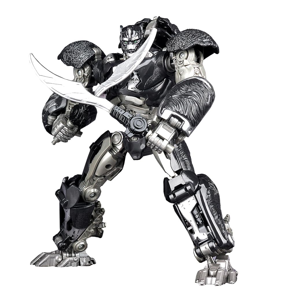 WAIKYTOY Deformation Action Figure – 2 Modes Gorilla & Robot, 8.5-Inch Poseable Toy for Kids 6+
