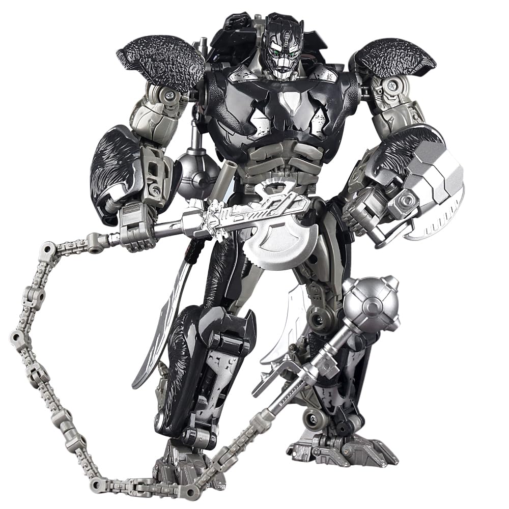 WAIKYTOY Deformation Action Figure – 2 Modes Gorilla & Robot, 8.5-Inch Poseable Toy for Kids 6+