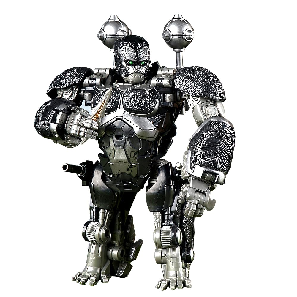 WAIKYTOY Deformation Action Figure – 2 Modes Gorilla & Robot, 8.5-Inch Poseable Toy for Kids 6+
