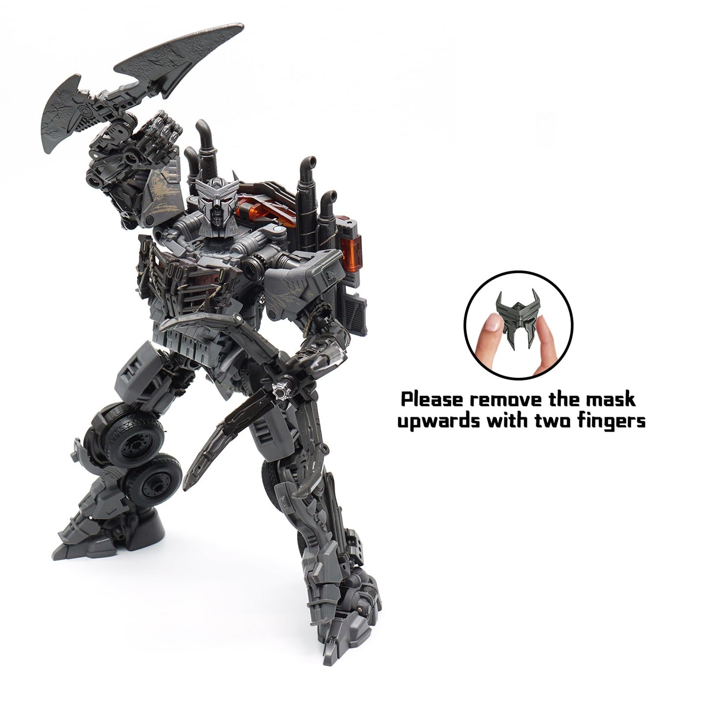 WAIKYTOY Deformation Toys – 8.3 Inch Robot-Truck Figure with Accessories