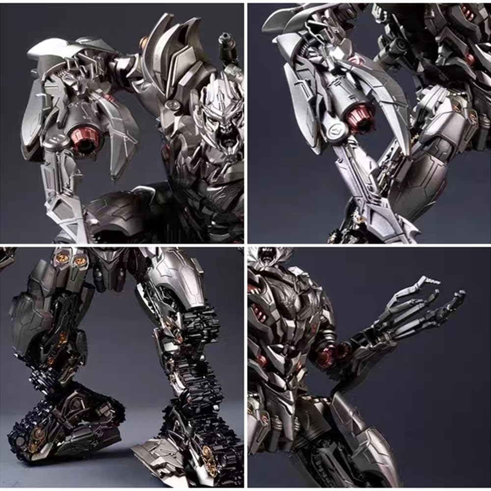 wakidong 2-in-1 Car Robot Toy — 7.1-Inch Deformation Action Figure Tank with Accessories