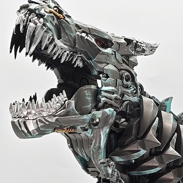 Wakidong 2-in-1 Deformation Toy: Robot & Dinosaur Leader (9.06-Inch)