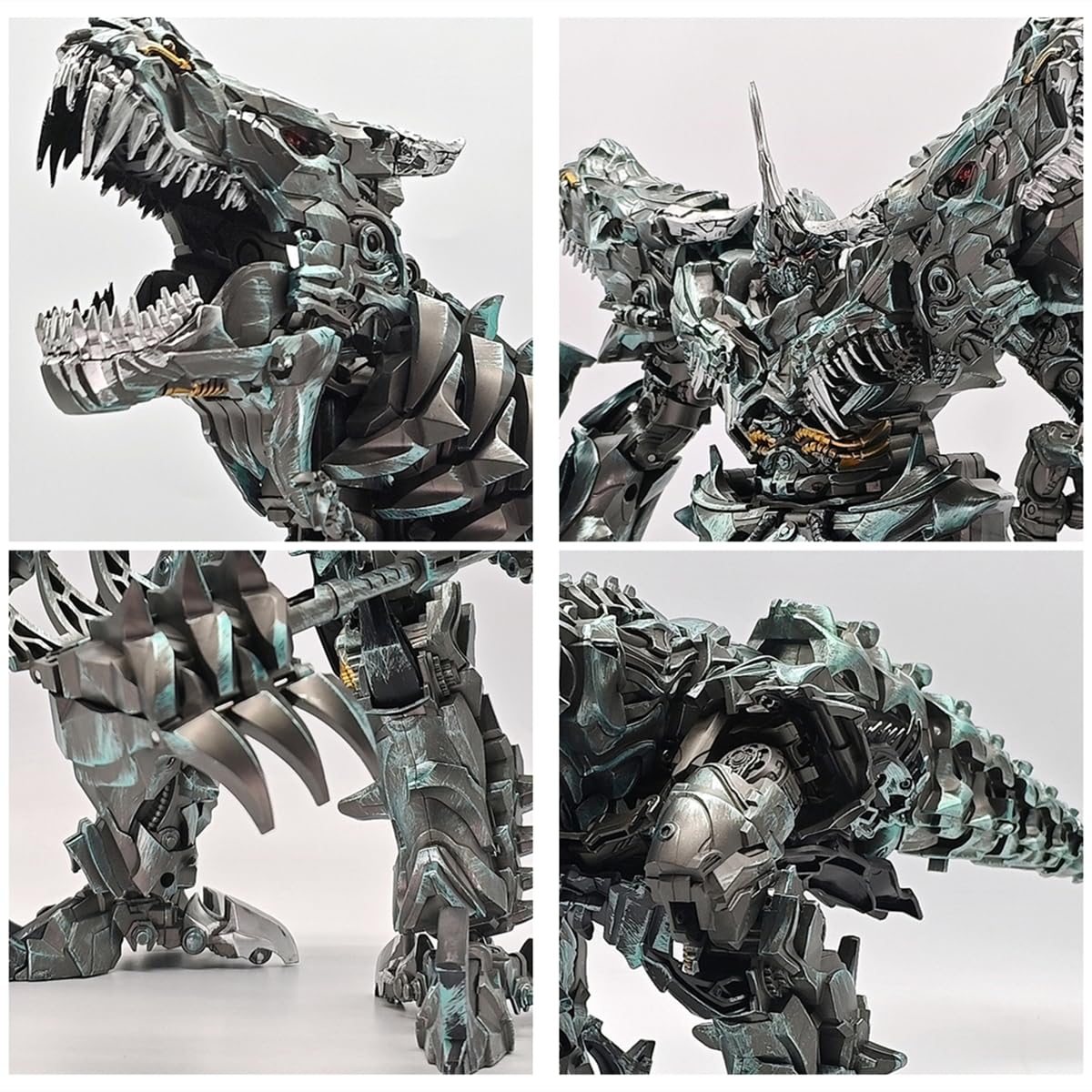 Wakidong 2-in-1 Deformation Toy: Robot & Dinosaur Leader (9.06-Inch)