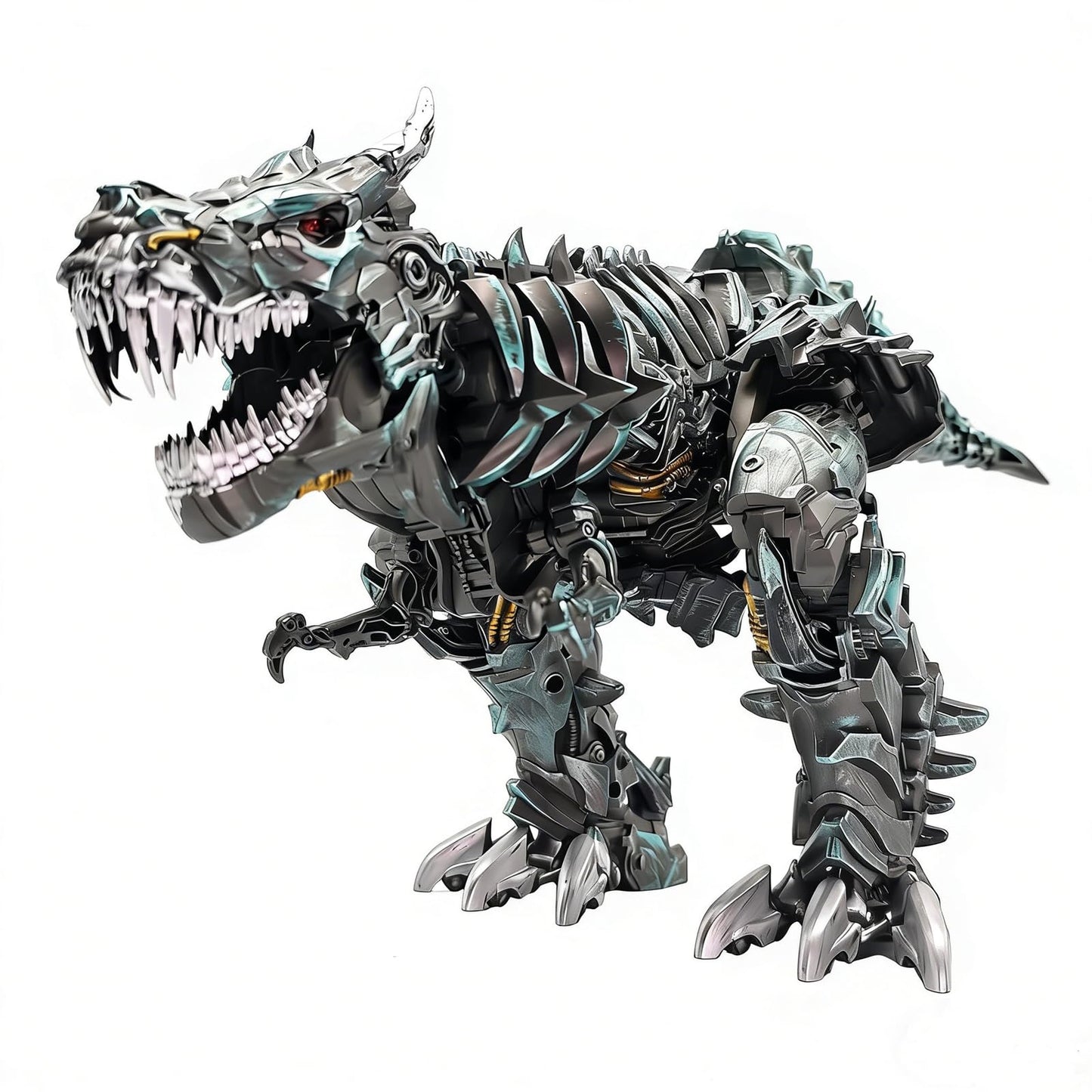 Wakidong 2-in-1 Deformation Toy: Robot & Dinosaur Leader (9.06-Inch)