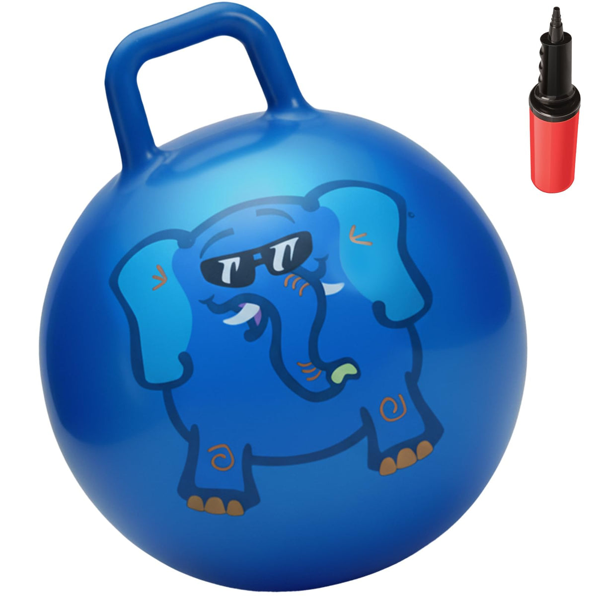 WALIKI Hopper Ball Toy 18in for Kids 3-6 | Hippity Hop Jumping Ball – Blue