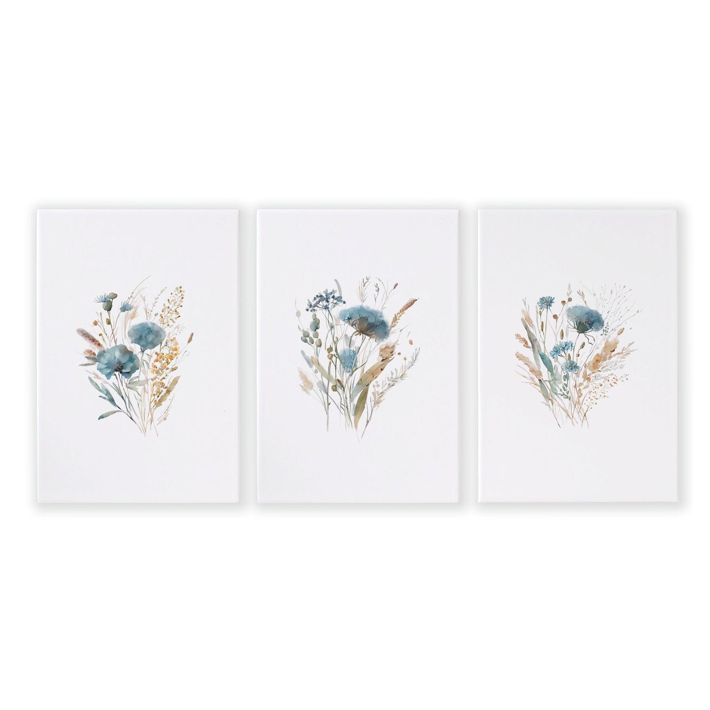 Wall Art Sets | Set of 3 Botanical Wall art Prints