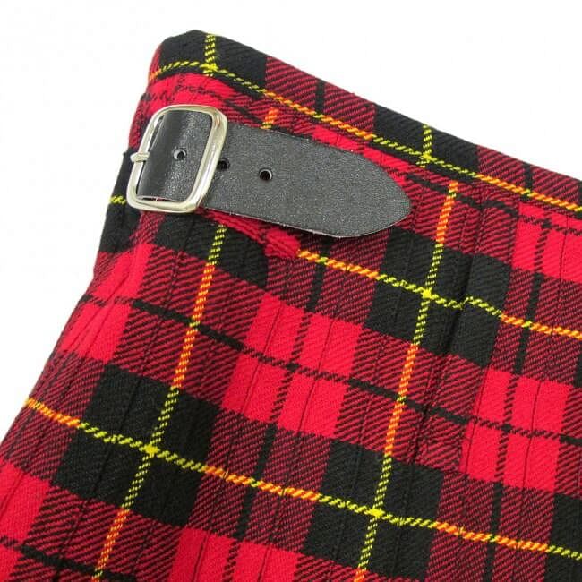 Wallace Tartan Traditional Scottish Men's Kilt Outfit , Buckle, Belt, Sporran Set