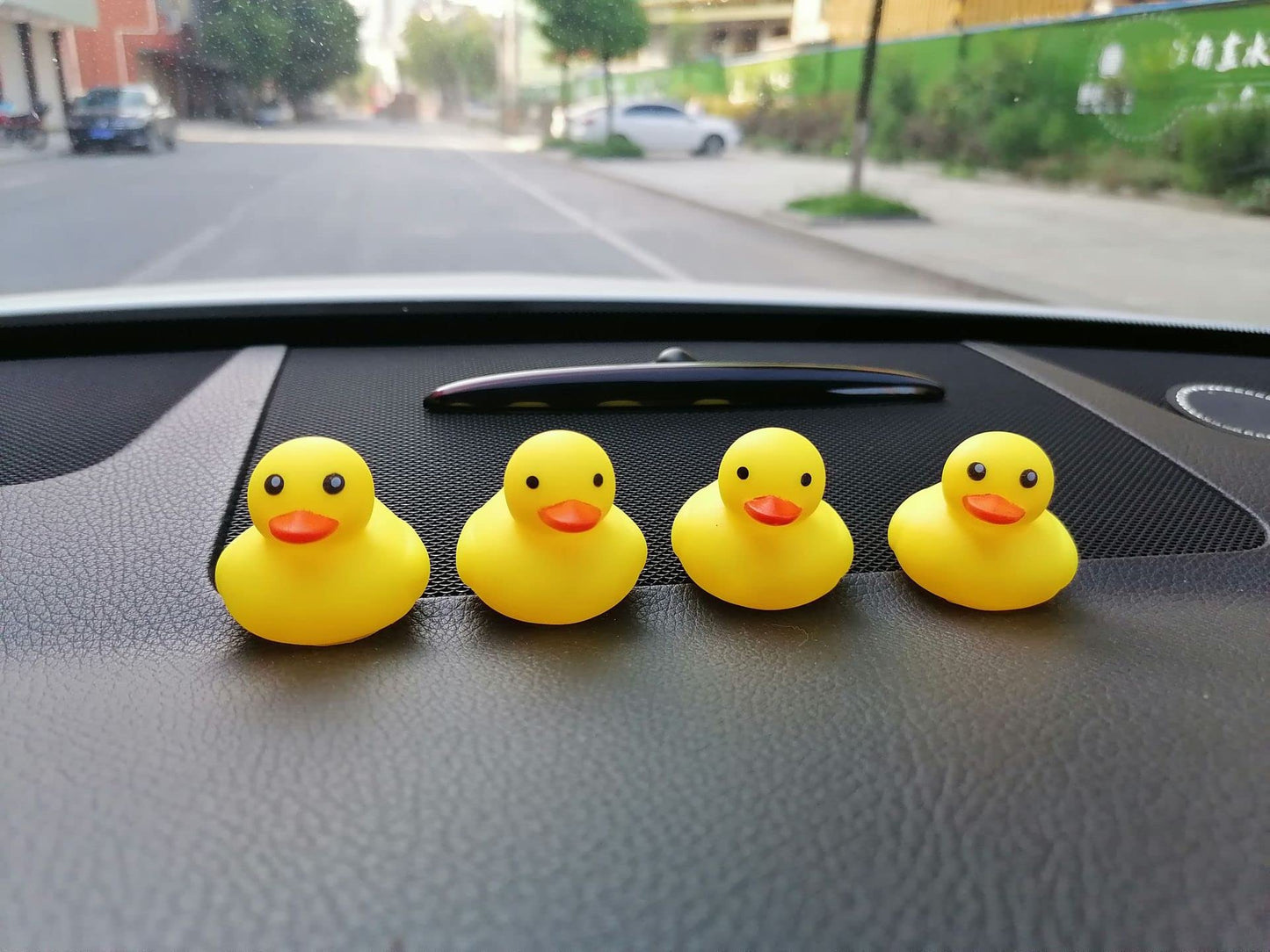 WAMSOLE 50-Pack Mini Rubber Duck Bath Toys – Squeak & Float (1.6-inch)