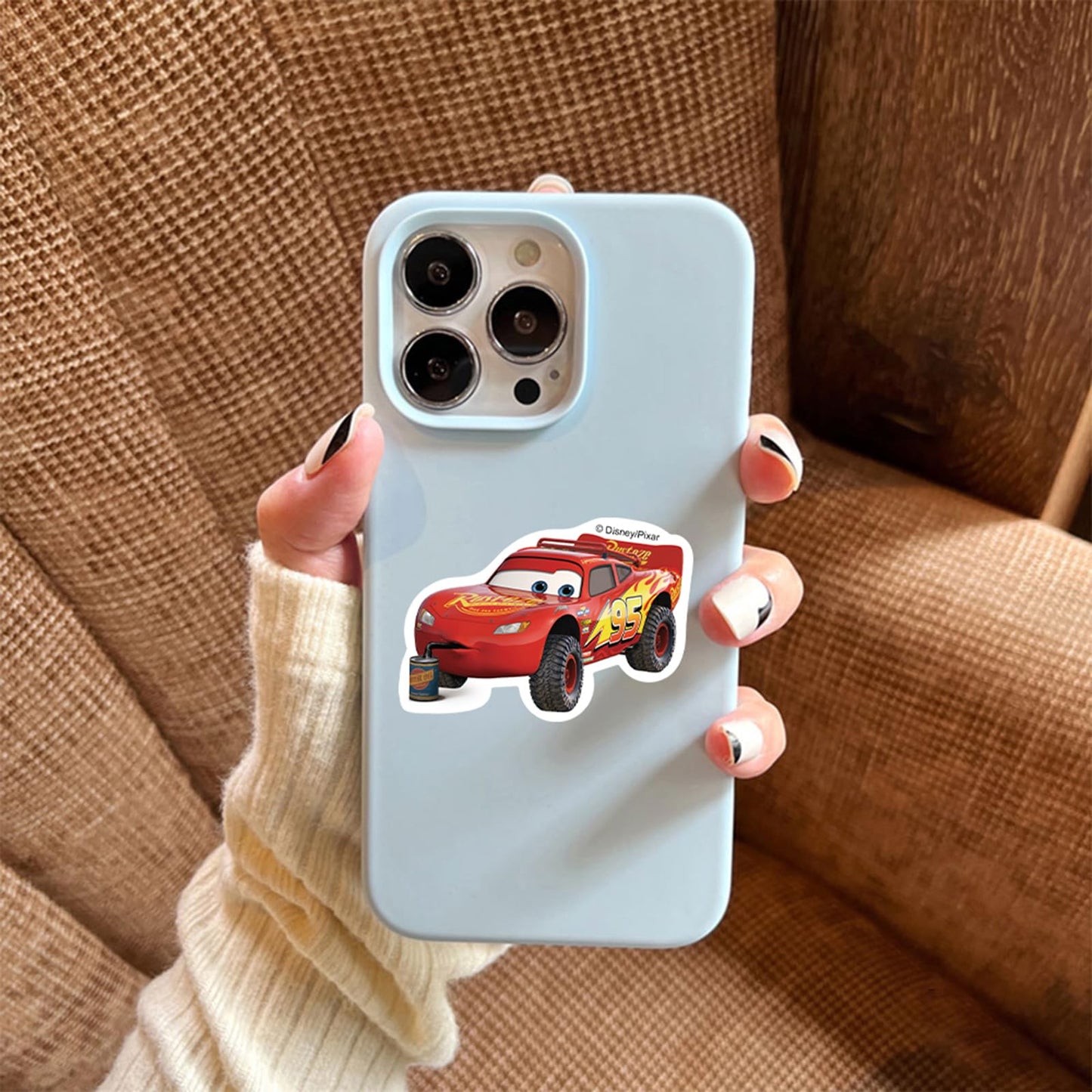 wanhuatong 50Pcs Cartoon Cars Stickers – Waterproof Vinyl Decals for Laptops, Water Bottles & More