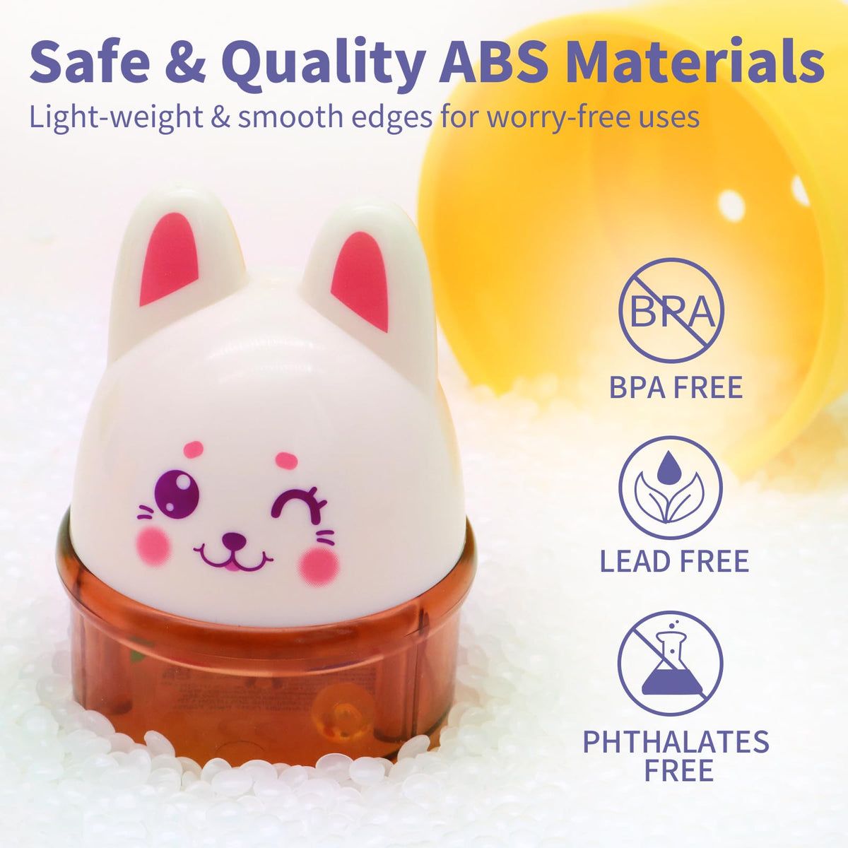 Wanonoo Bunny Baby Stacking Cups – Stacking & Nesting Toys for Toddlers 6-36 Months