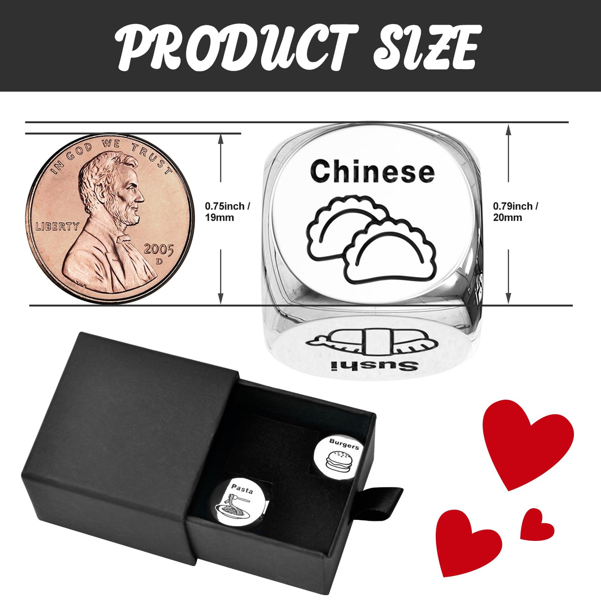 Wareon Date Night Food Dice – Valentine’s & Gift Ideas for Him & Her
