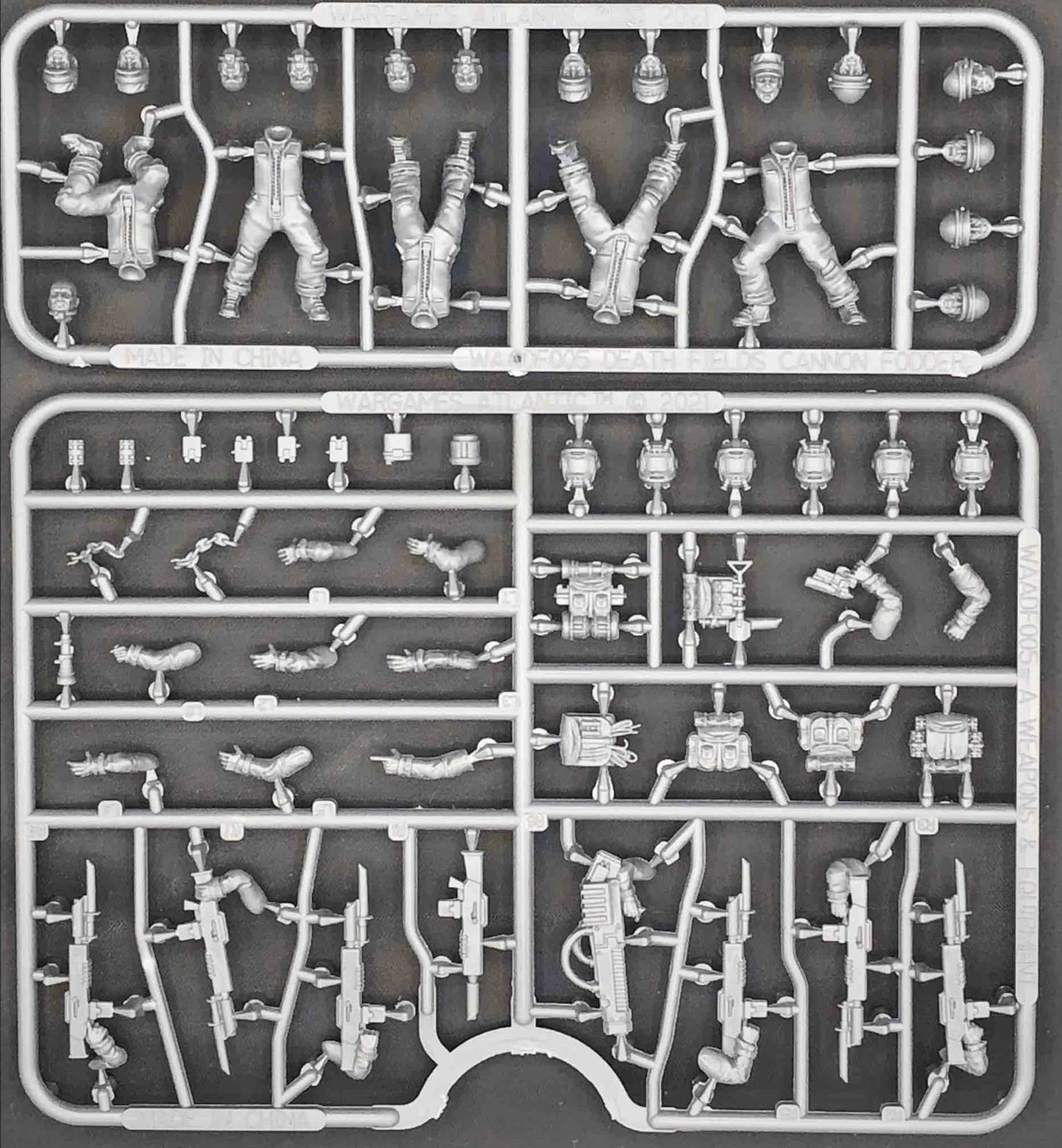 Death Fields: Cannon Fodder – 30-Figure Plastic Troop Box | Wargames Atlantic