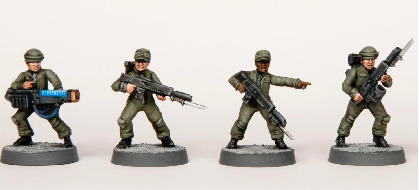 Death Fields: Cannon Fodder – 30-Figure Plastic Troop Box | Wargames Atlantic