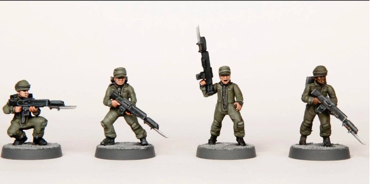 Death Fields: Cannon Fodder – 30-Figure Plastic Troop Box | Wargames Atlantic