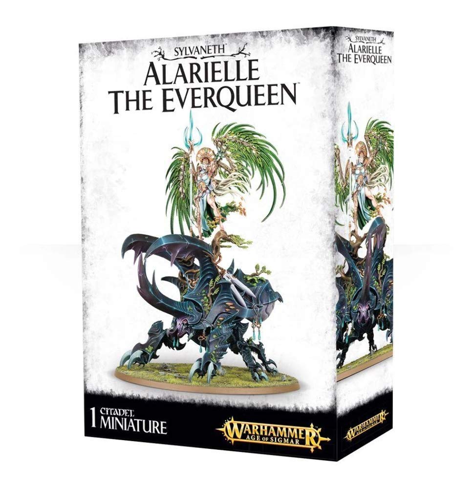 Warhammer Age of Sigmar: Alarielle the Ever Queen on Ward Roth Beetle – 79-Component Plastic Kit