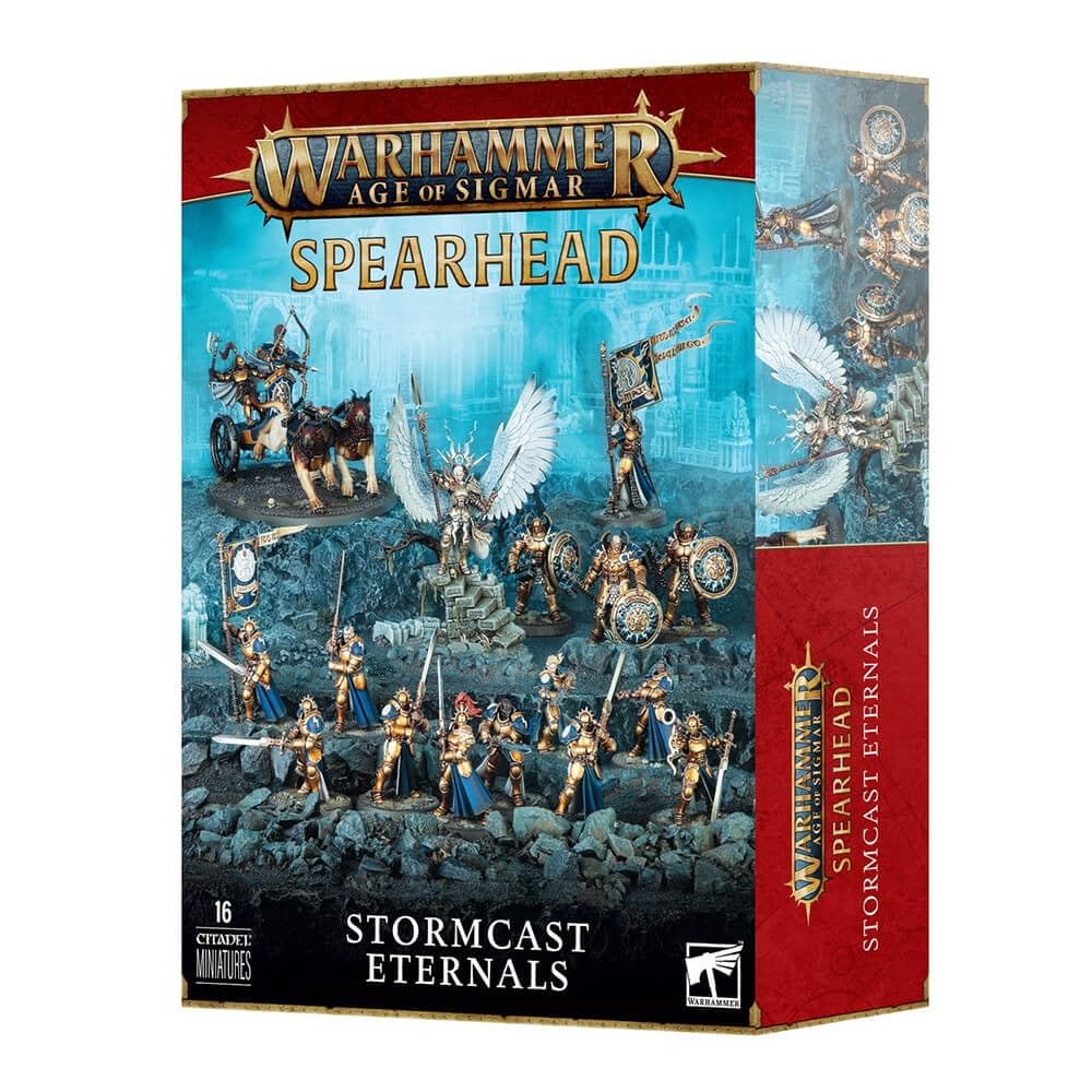 Warhammer Age of Sigmar Spearhead: Stormcast Eternals – 16-Miniature Boxed Set