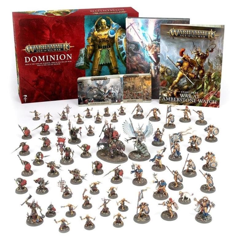 Warhammer Dominion - Age of Sigmar Starter Set | Two Armies, Core Book & Rules