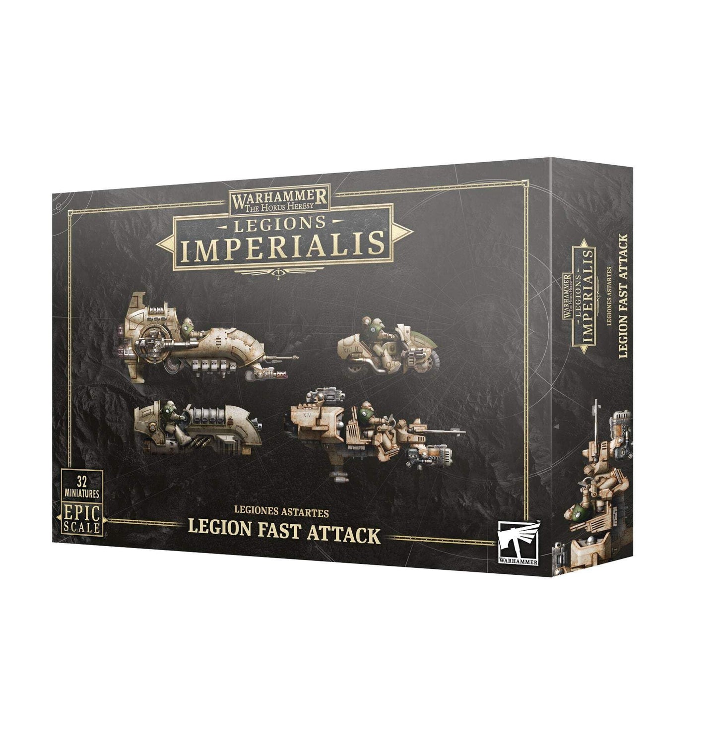 Warhammer Legions Imperialis Legion Fast Attack – Epic Scale (32 Miniatures)