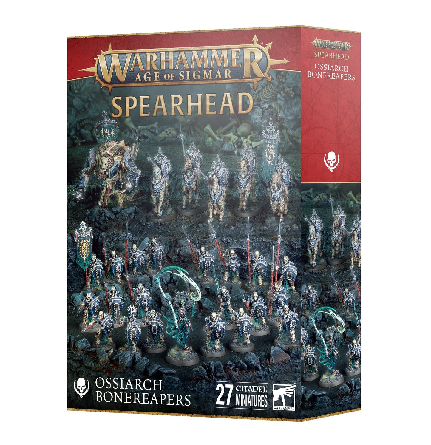 Warhammer Age of Sigmar Spearhead: Ossiarch Bonereapers (2024) – 27 Miniatures