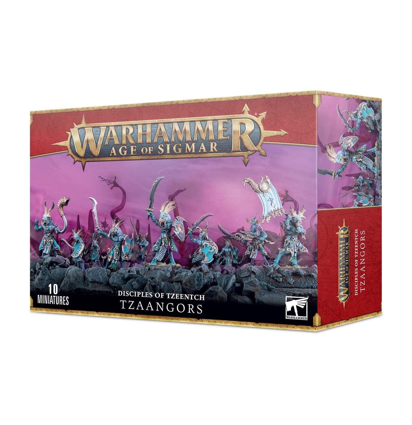 Warhammer Tzeentch Arcanites Tzaangors – Plastic Mini Figure (5.51 in)