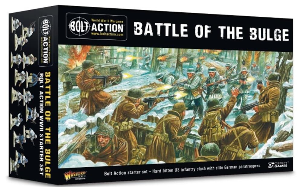 Warlord Bolt Action Battle of the Bulge Starter Set – WWII Tabletop Wargaming Kit