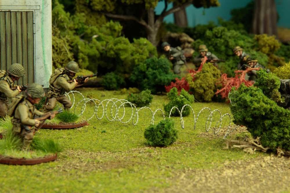 Warlord Games Battlefield Barbed Wire 5m – Metal Razor Wire for Miniatures & Terrain