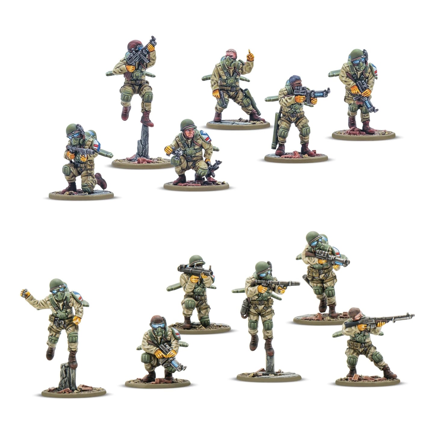 Warlord Games Konflikt '47 Starter Set – 28mm Tabletop Miniatures for 2+ Players
