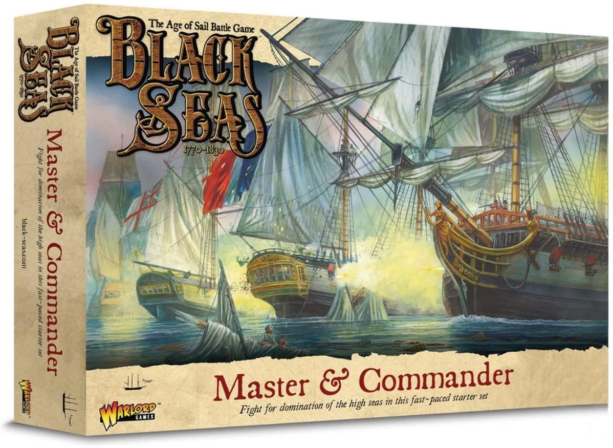 Warlord Games Master & Commander Starter Set – Black Seas Age of Sail Naval Miniatures