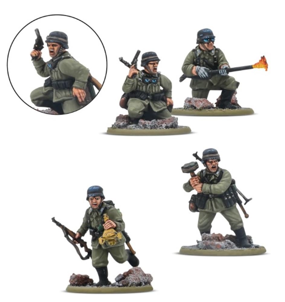 German Army Veterans Infantry 28mm Miniatures for Bolt Action – Warlord Games