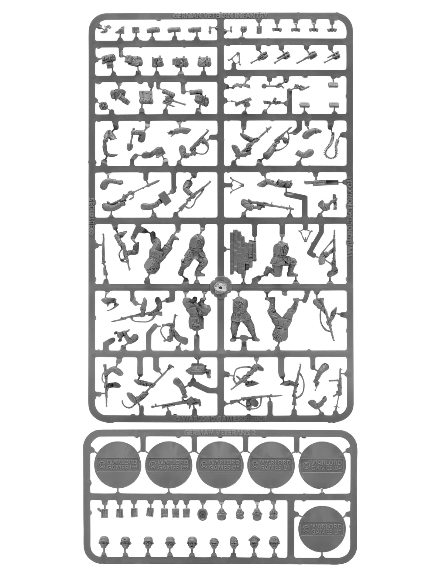 German Army Veterans Infantry 28mm Miniatures for Bolt Action – Warlord Games