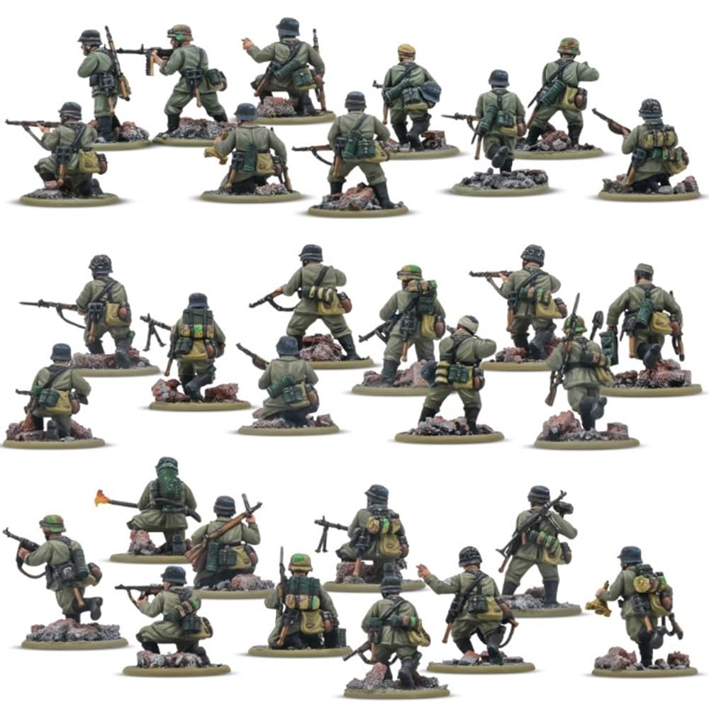German Army Veterans Infantry 28mm Miniatures for Bolt Action – Warlord Games