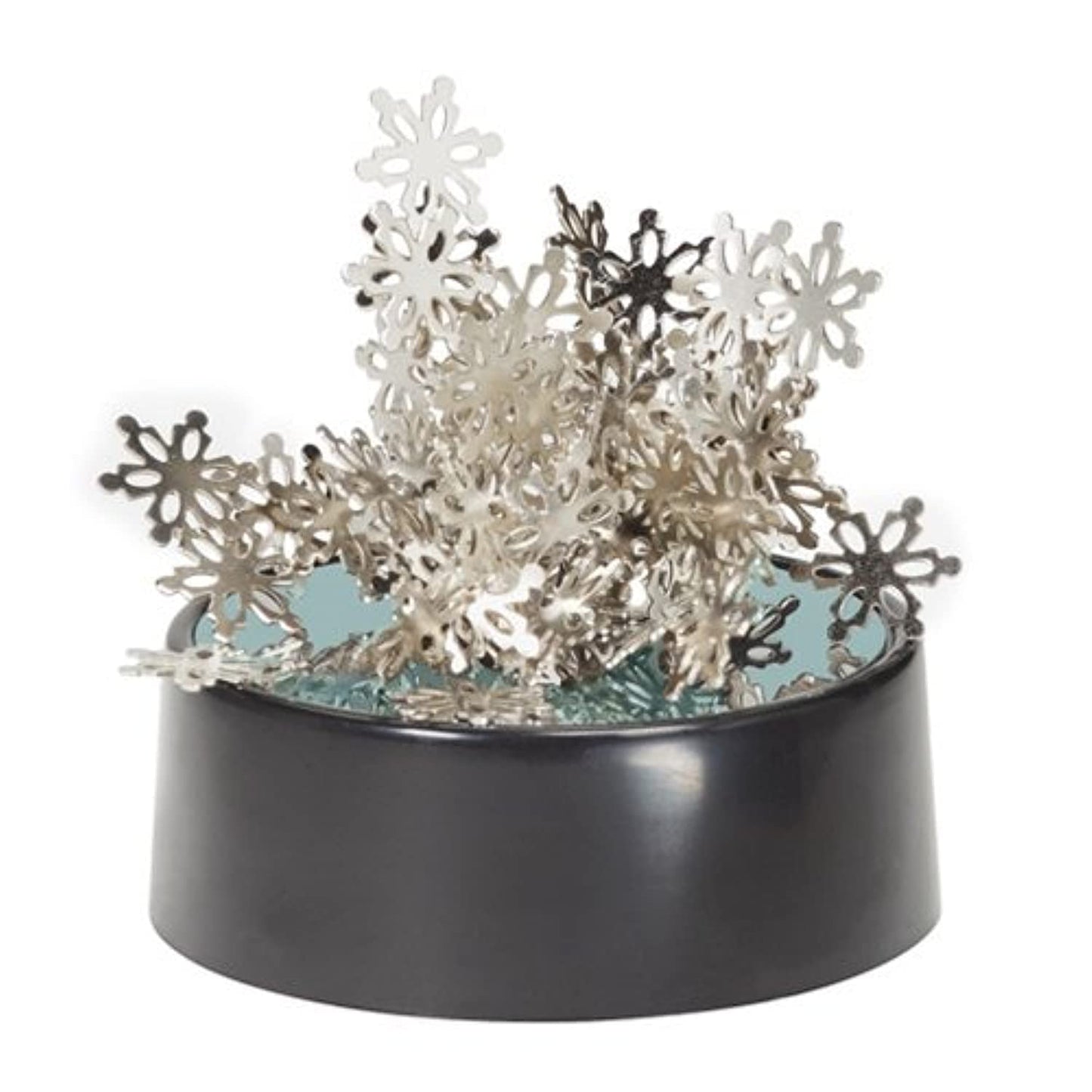 Warm Fuzzy Toys Magnetic Sculptures - Snowflake | Desk Art & Creative Play