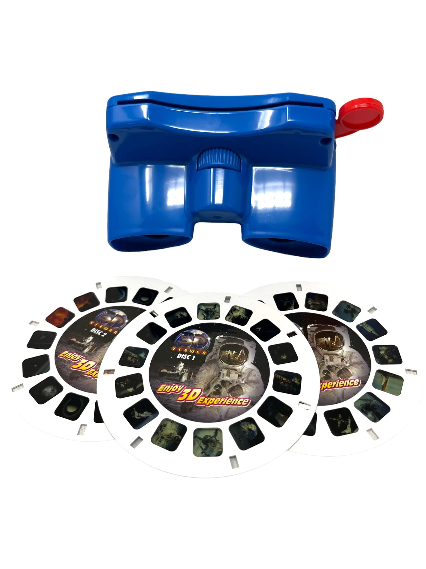 Warm Fuzzy Toys 3D Viewfinder Space Edition - Retro 3D Viewer with 21 HD Images