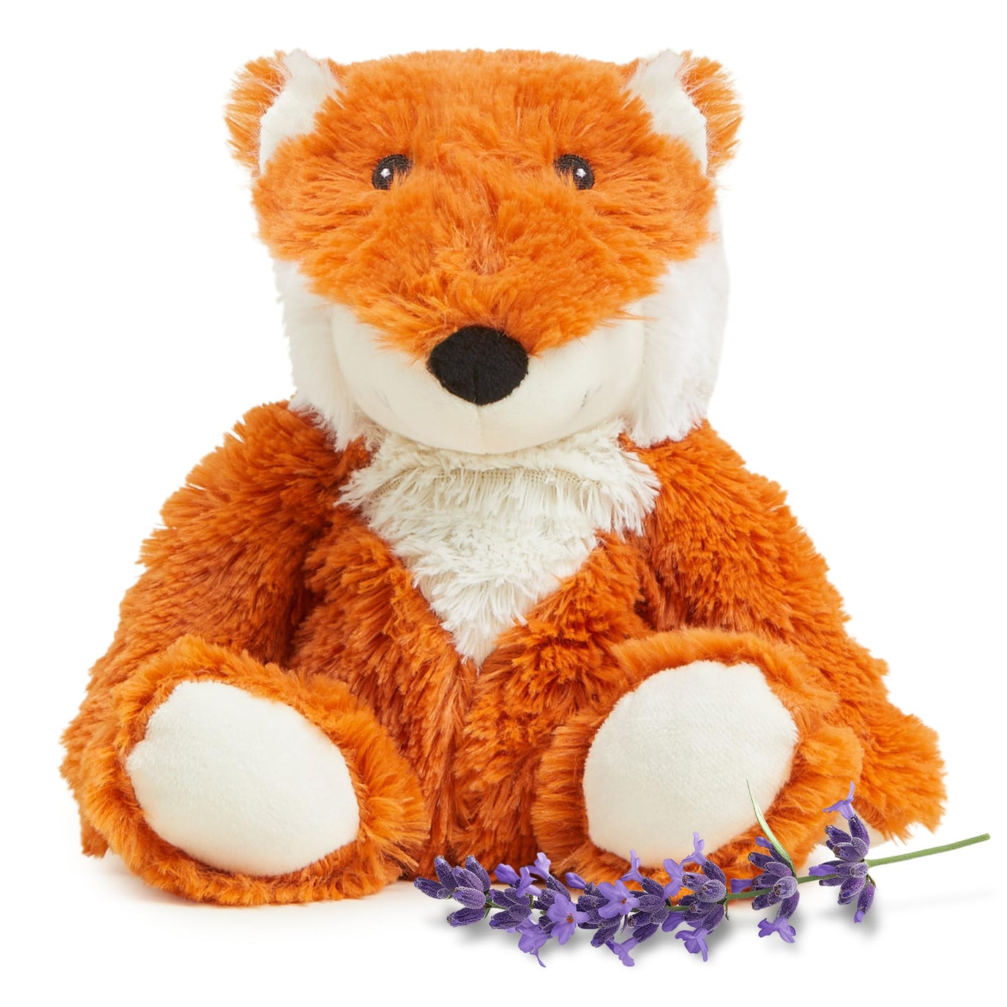 Warmies Fox: Microwavable & Weighted Heated Plush Toy for Warmth & Comfort