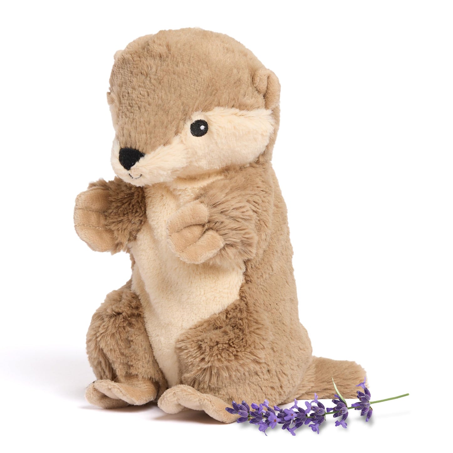 Warmies Junior Otter: Microwavable Weighted Plush for Warmth & Comfort