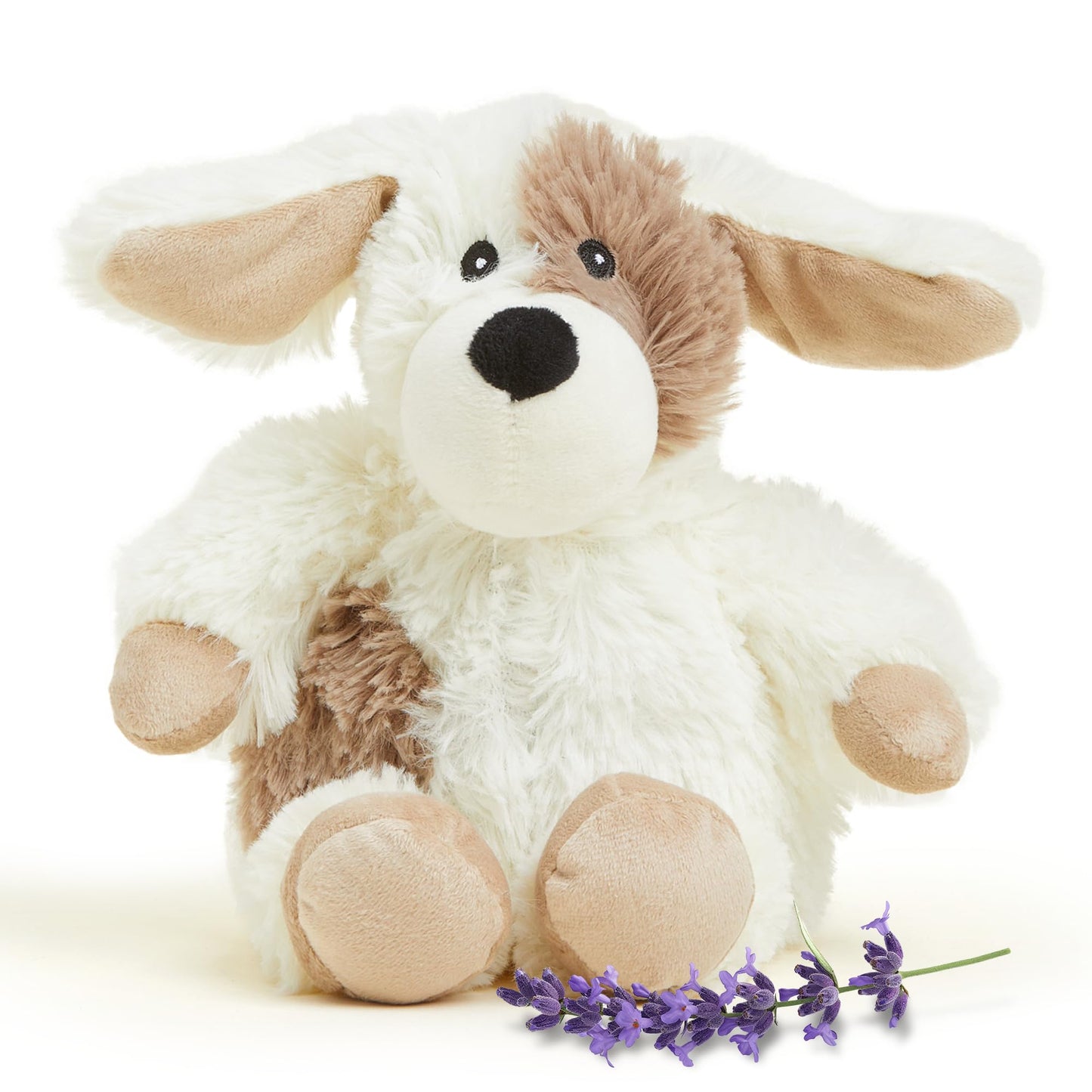 Warmies Junior Puppy: Microwavable & Weighted Plush Toy for Warmth, Comfort & Snuggles
