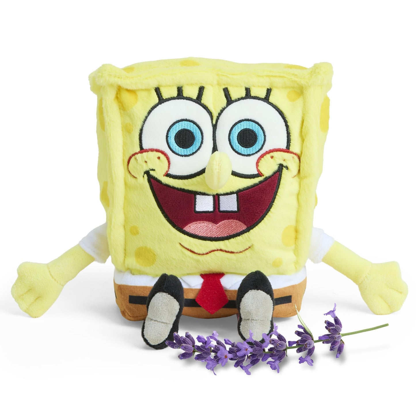 Warmies x SpongeBob SquarePants Microwavable Weighted Plush — Heated Comfort Toy