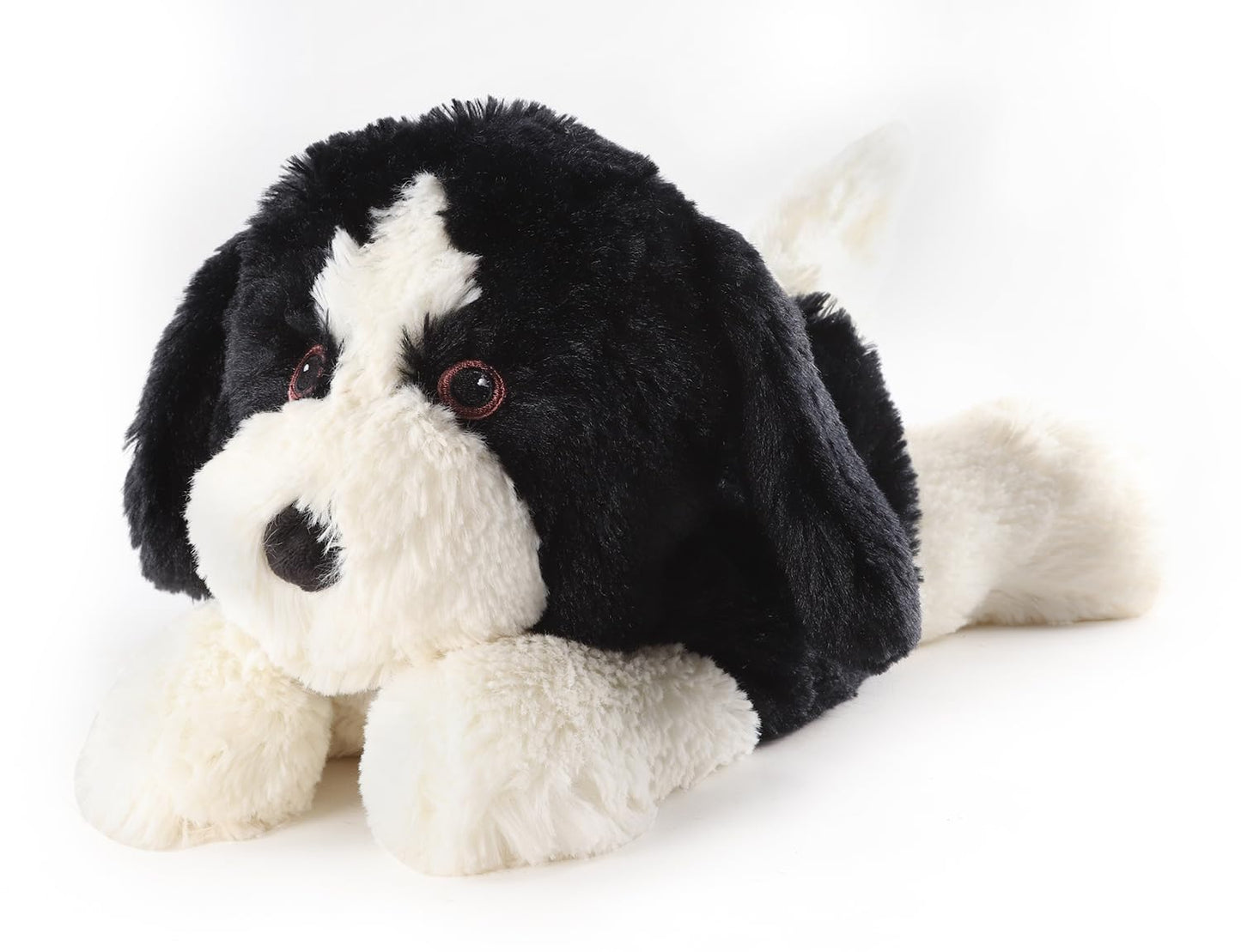 WarmPal Border Collie Plush – Heatable Heating Pad for Cramps, Anxiety & Lavender Calm
