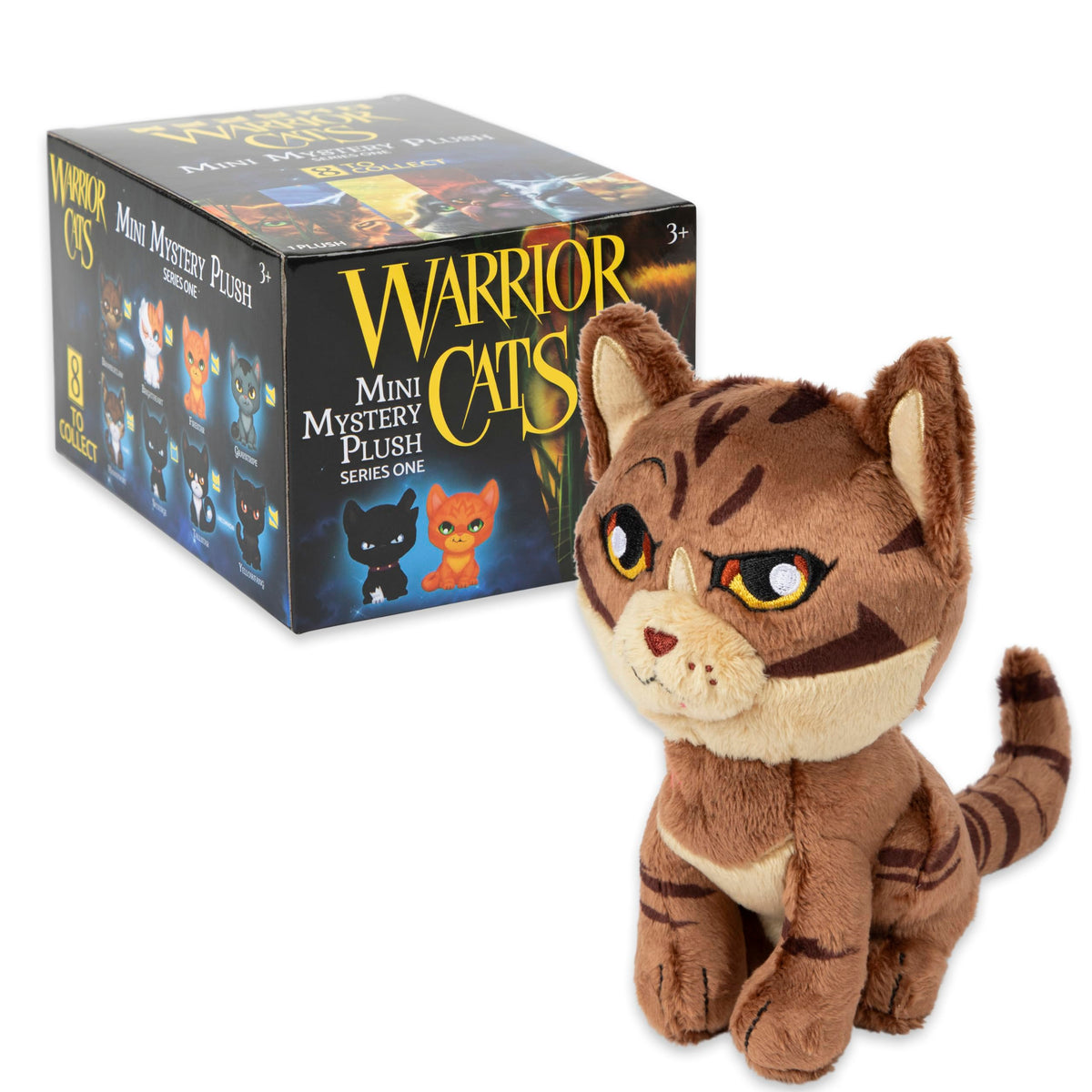 Warrior Cats Mini Mystery Plush - Series 1 | 6-Inch Collectible Plush