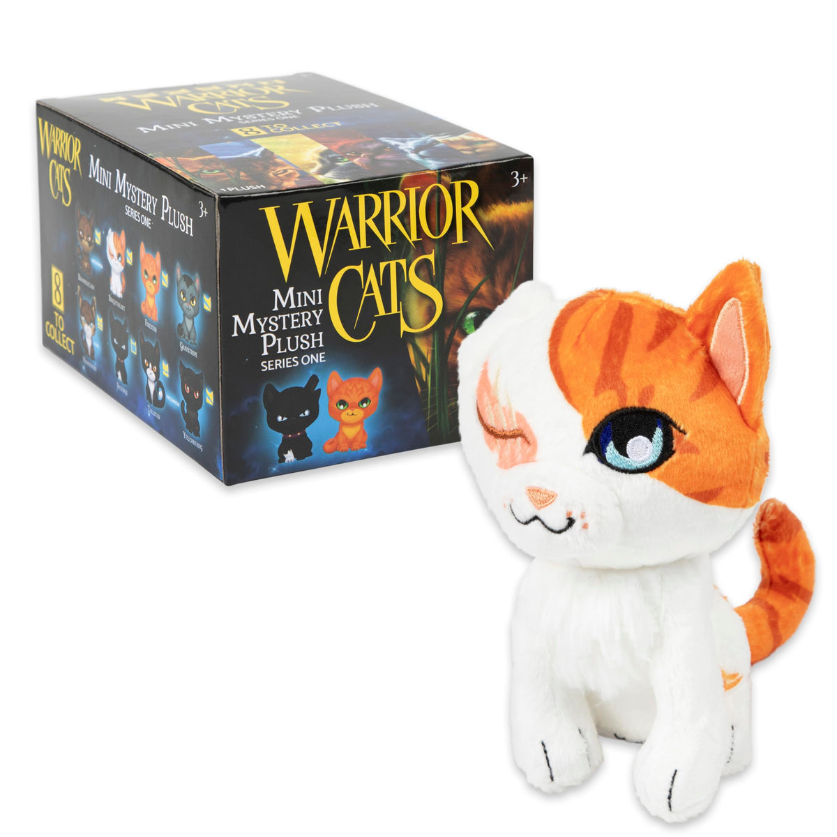 Warrior Cats Mini Mystery Plush - Series 1 | 6-Inch Collectible Plush
