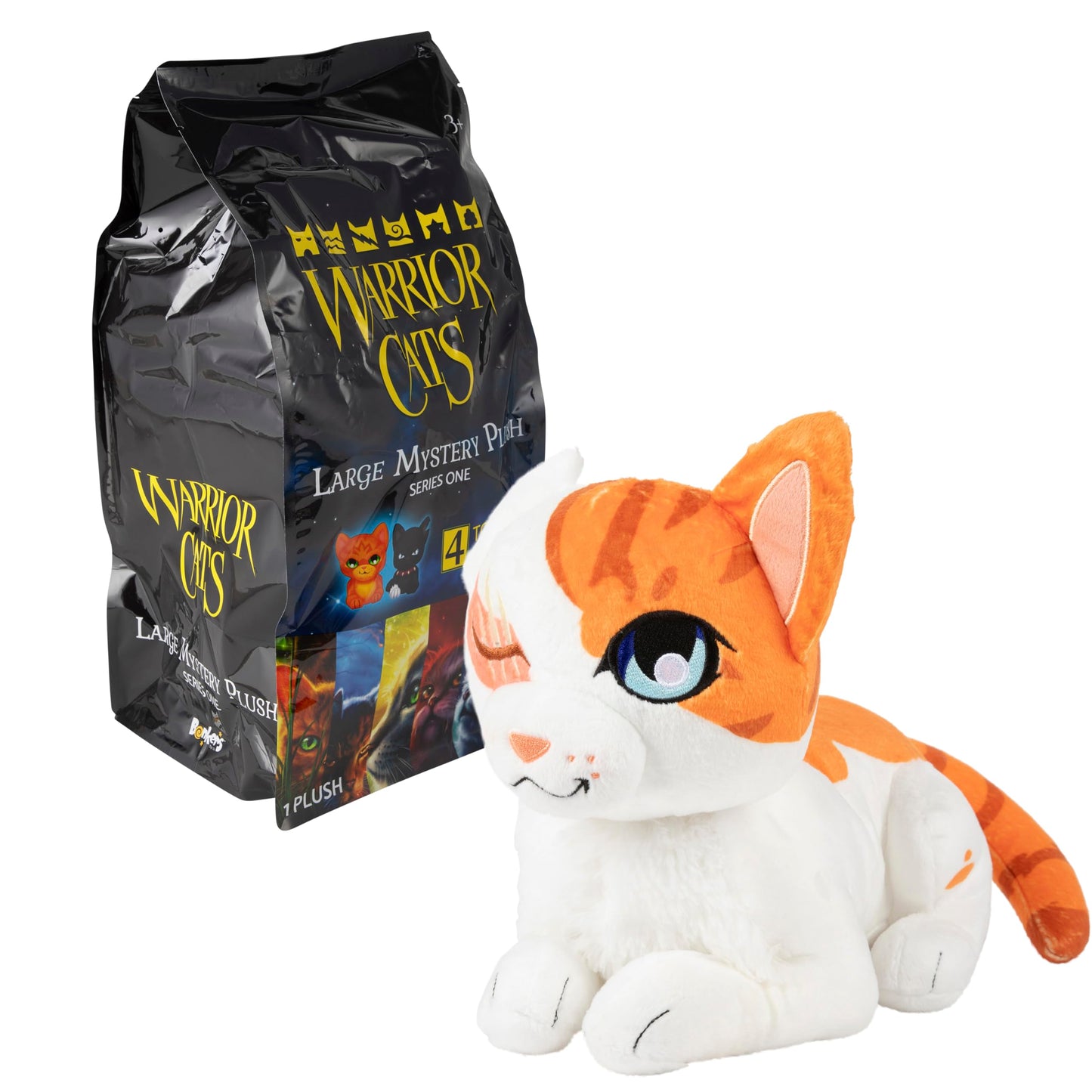 Warrior Cats Large Mystery Plush Series 1 – 11 inch Official Merch