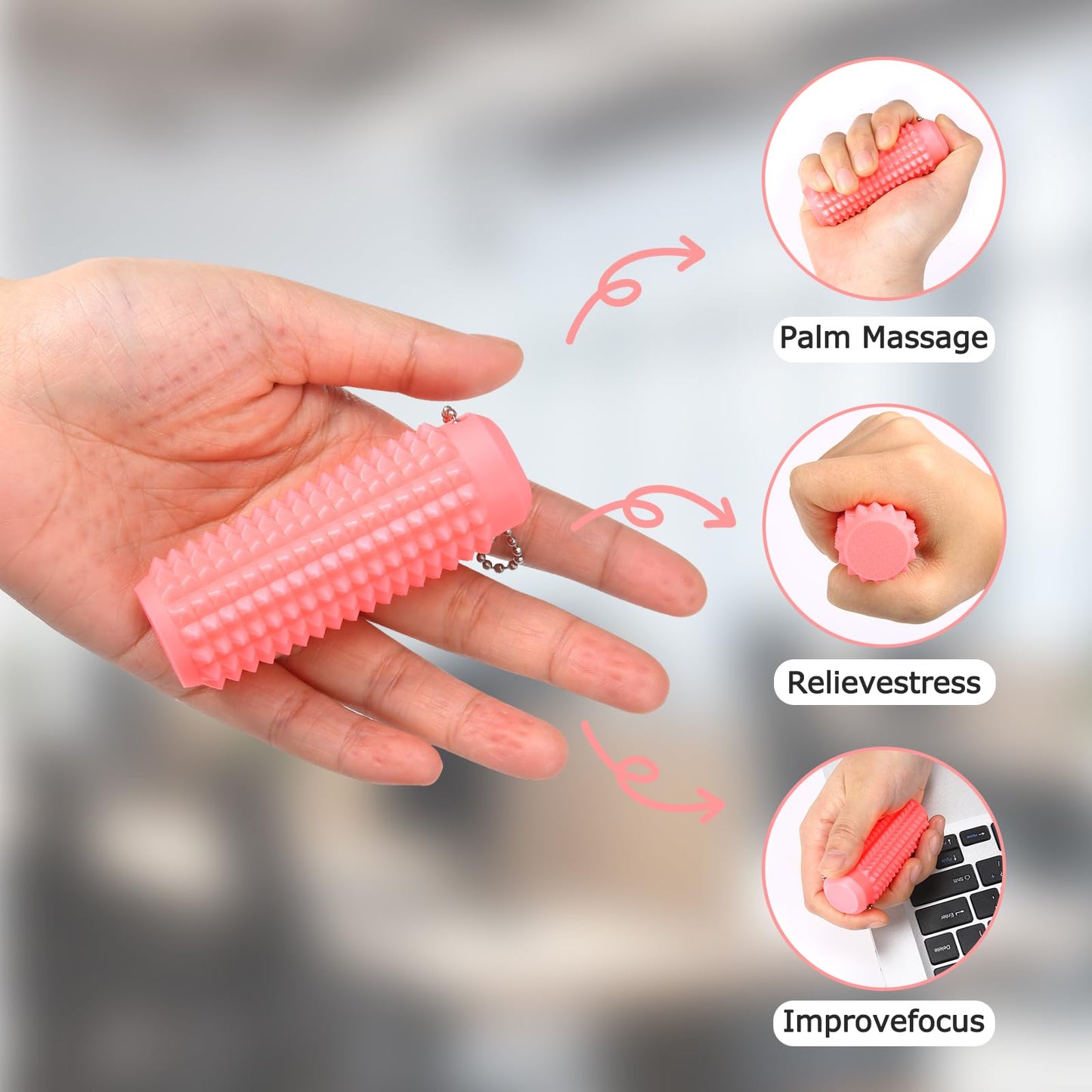 WASENLO Little Ouchies Pain Stim Fidget 2 Pack – Portable Stress Relief for Adults